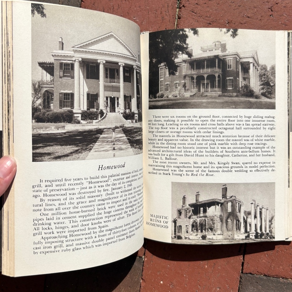 1940 Natchez Symbol of the Old South Nola Nance Oliver Antebellum Mississippi - Picture 5 of 9